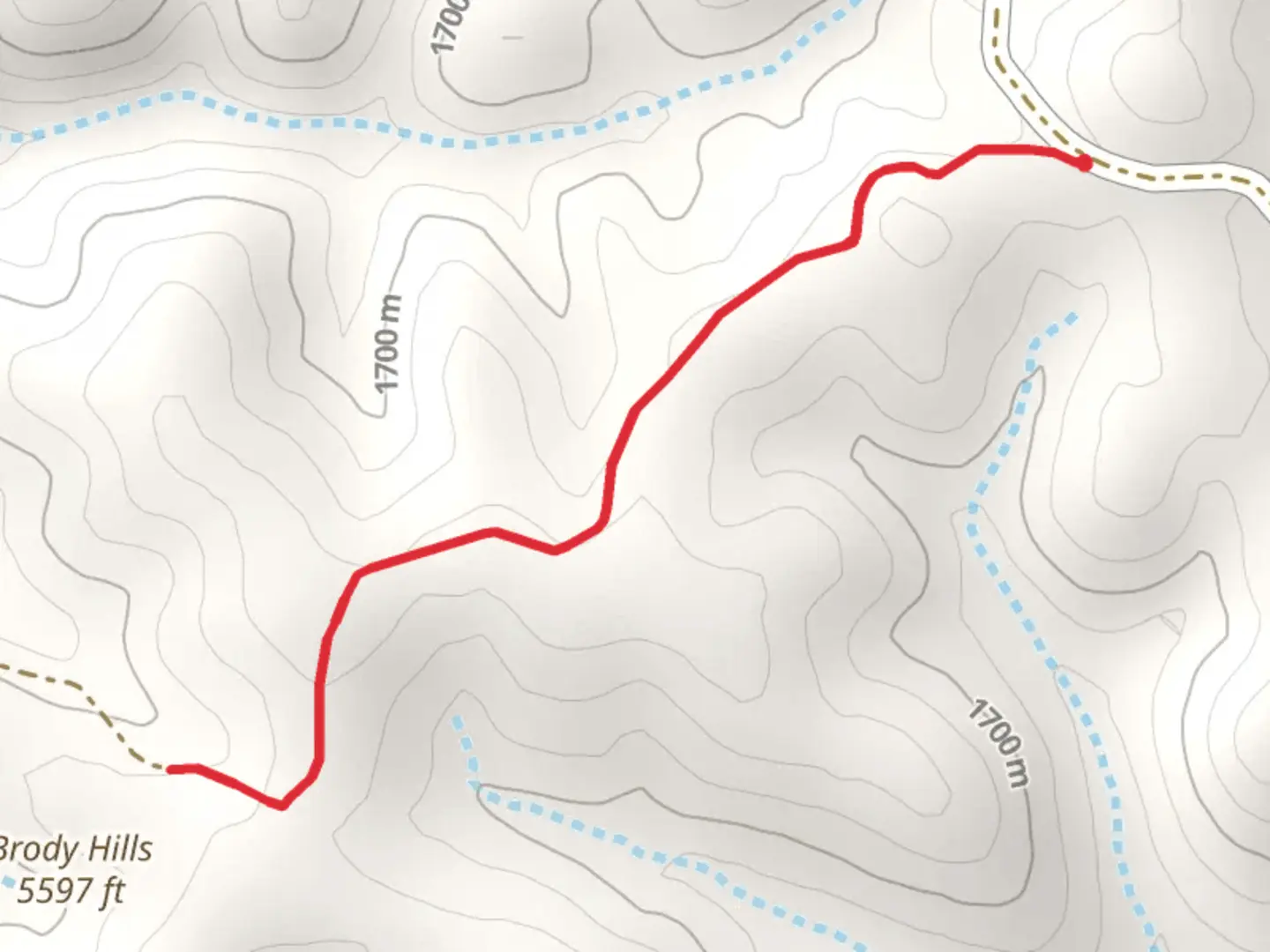 An image depicting the trail Brody Hills Walk and its surrounding area.
