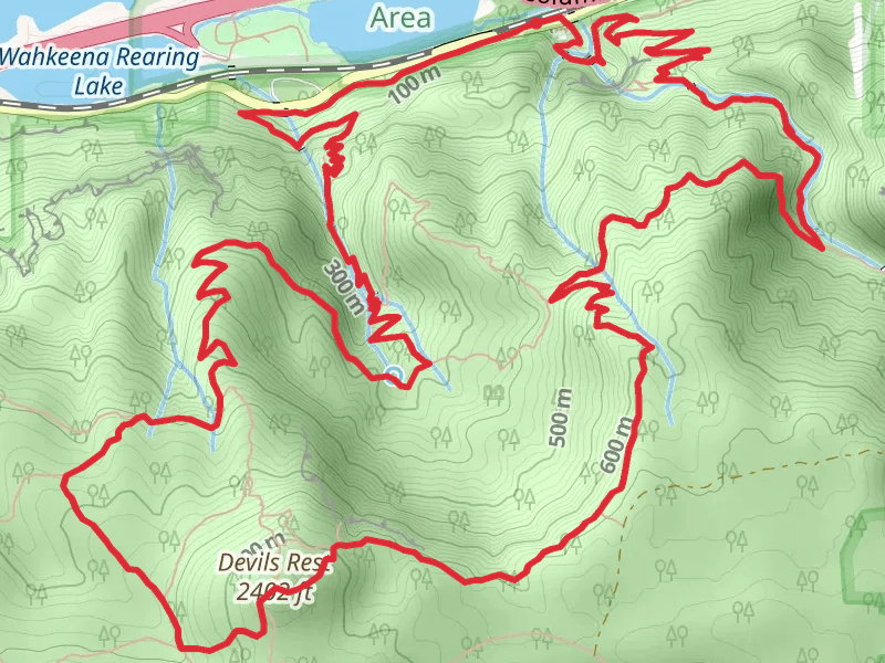 Benson Lake and Devils Rest Loop
