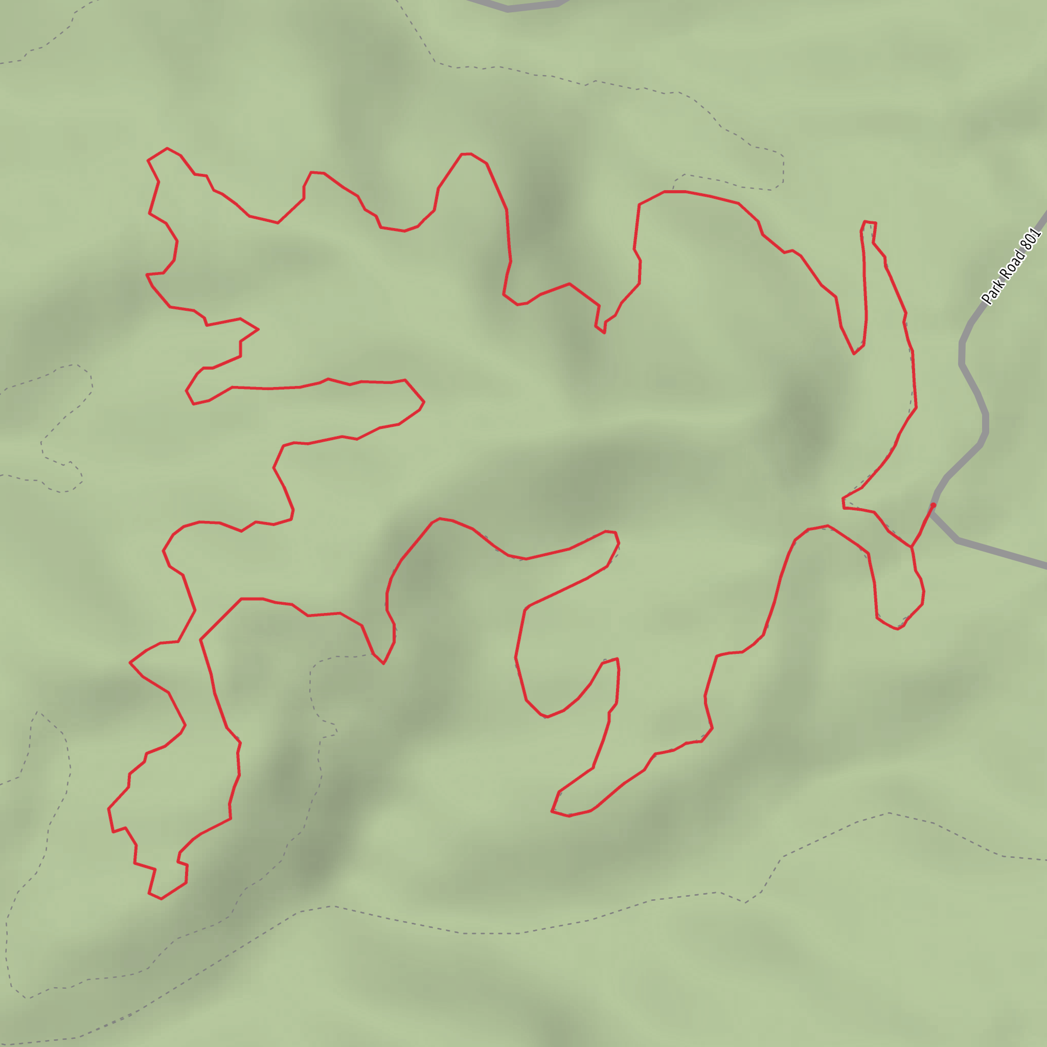 Moonshiners Trail mobile static map