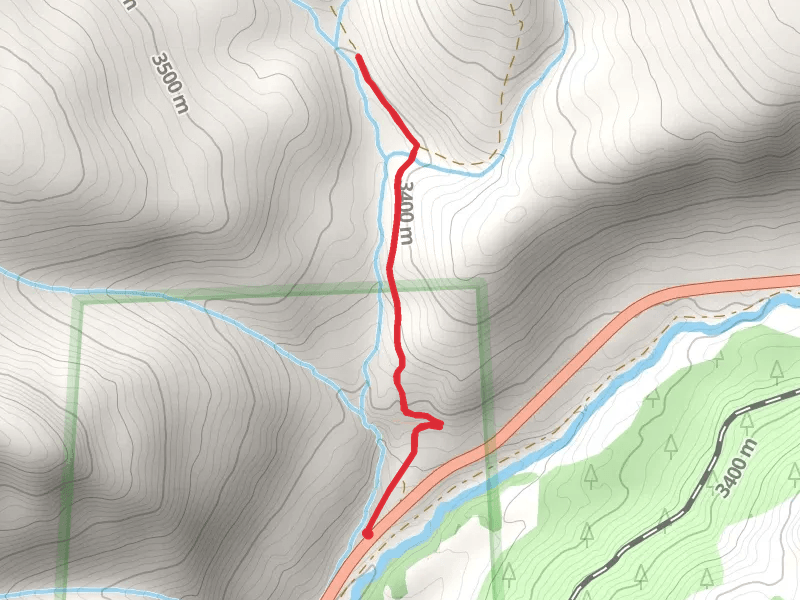 Chalk Creek - Forest Service Road 134