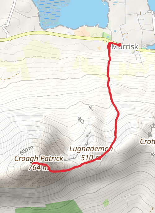 the Mountain mobile static map