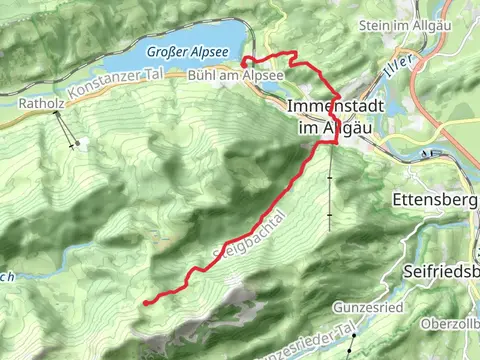 Aple Gund to Buehl via Steigbachtal
