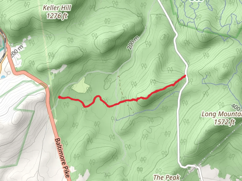 Rocky Ridge Trail via Appalachian National Scenic Trail