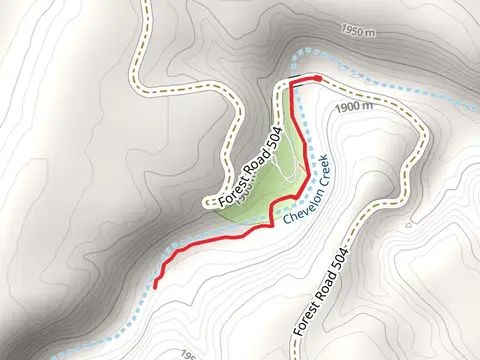 Chevelon Creek - One Eighty Trail