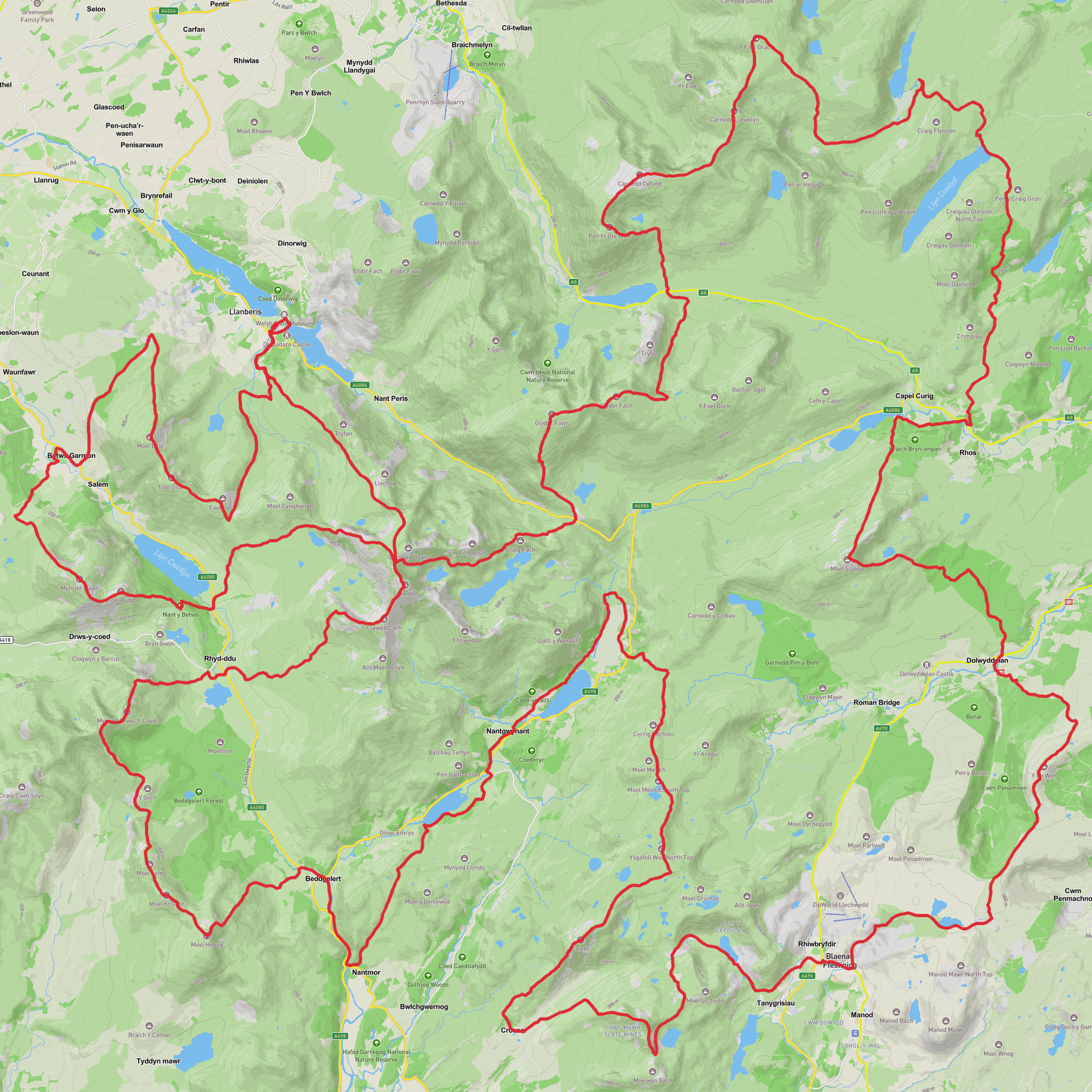 UTS 160 Km Race mobile static map