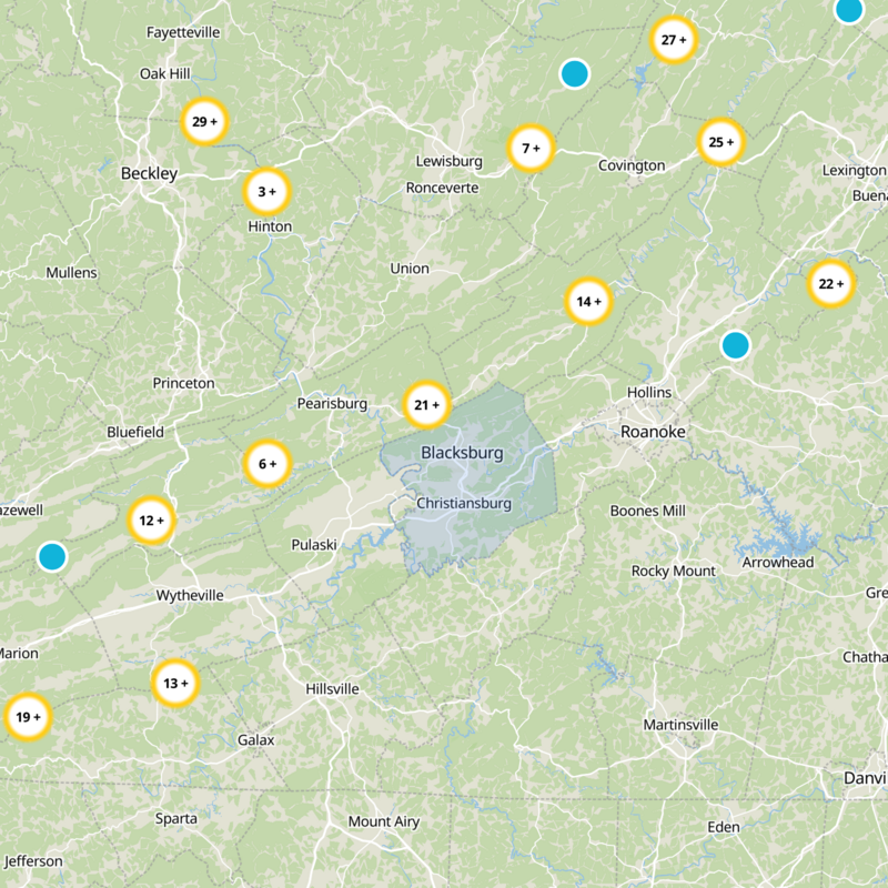 Montgomery County Static Map