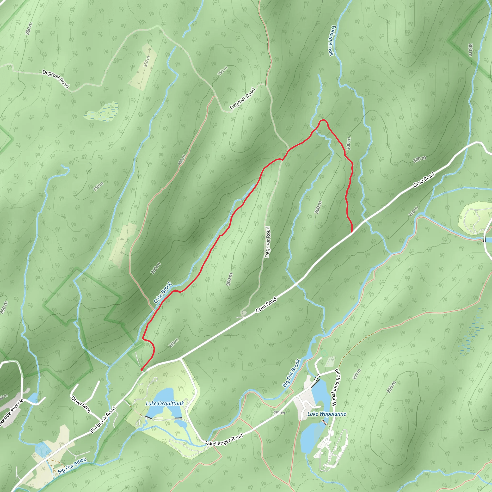 Criss Trail mobile static map