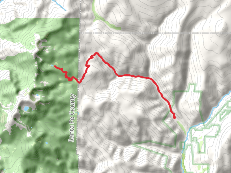 Lake Johnson Trail and Skyline Trail