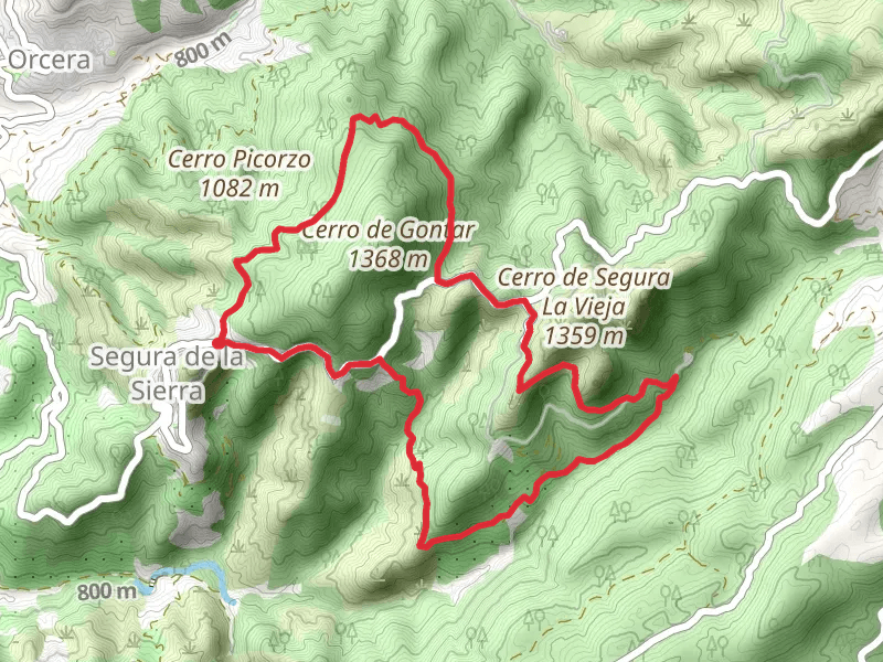 Sierra de la Sierra - Moralejos PR A 198
