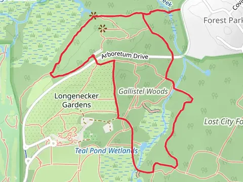 Wingra and Gallistel Woods Loop