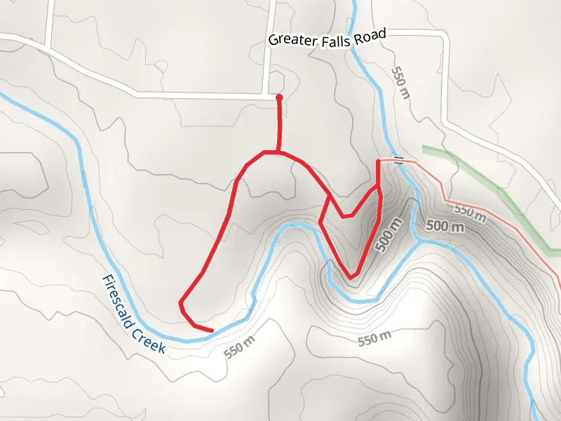 Blue Hole and Greeter Falls Loop Trail