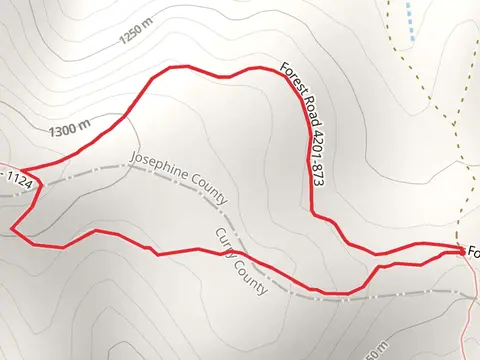 Kalmiopsis Rim Loop Trail