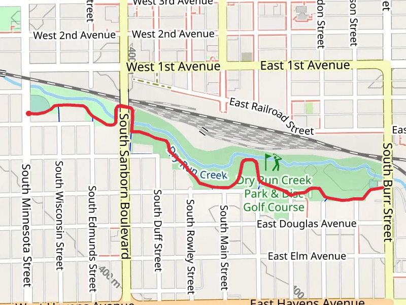 Dry Run Creek Path
