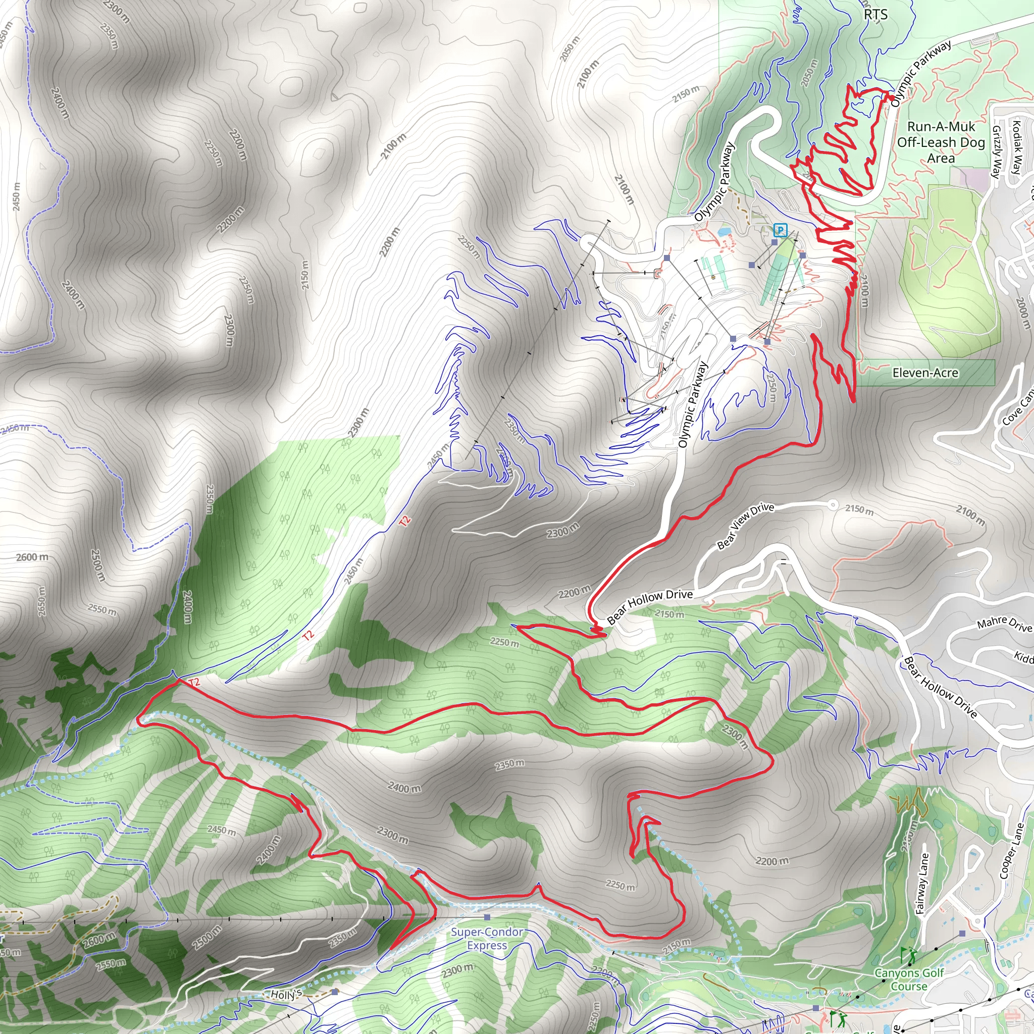 RTS, Iron Bill and Rosebud's Heaven Loop mobile static map