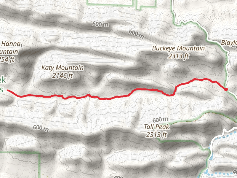 East Caney Creek Trail