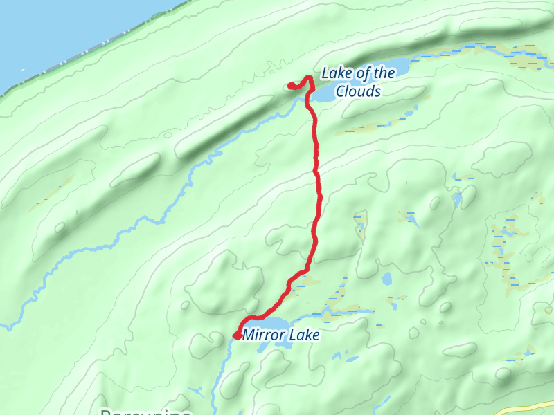 North Mirror Lake Trail