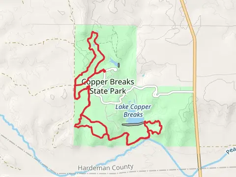 Equestrian Trail, Bull Canyon Short and River Run Trail