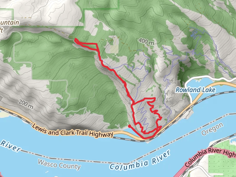 Little Moab Trail and Coyote Wall Trail