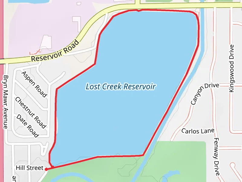 Lost Creek Reservoir Loop
