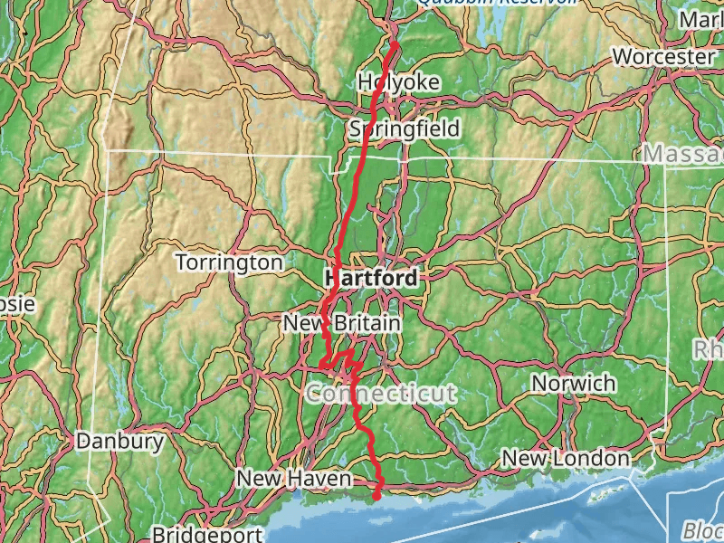 Easthampton to Guilford Trail