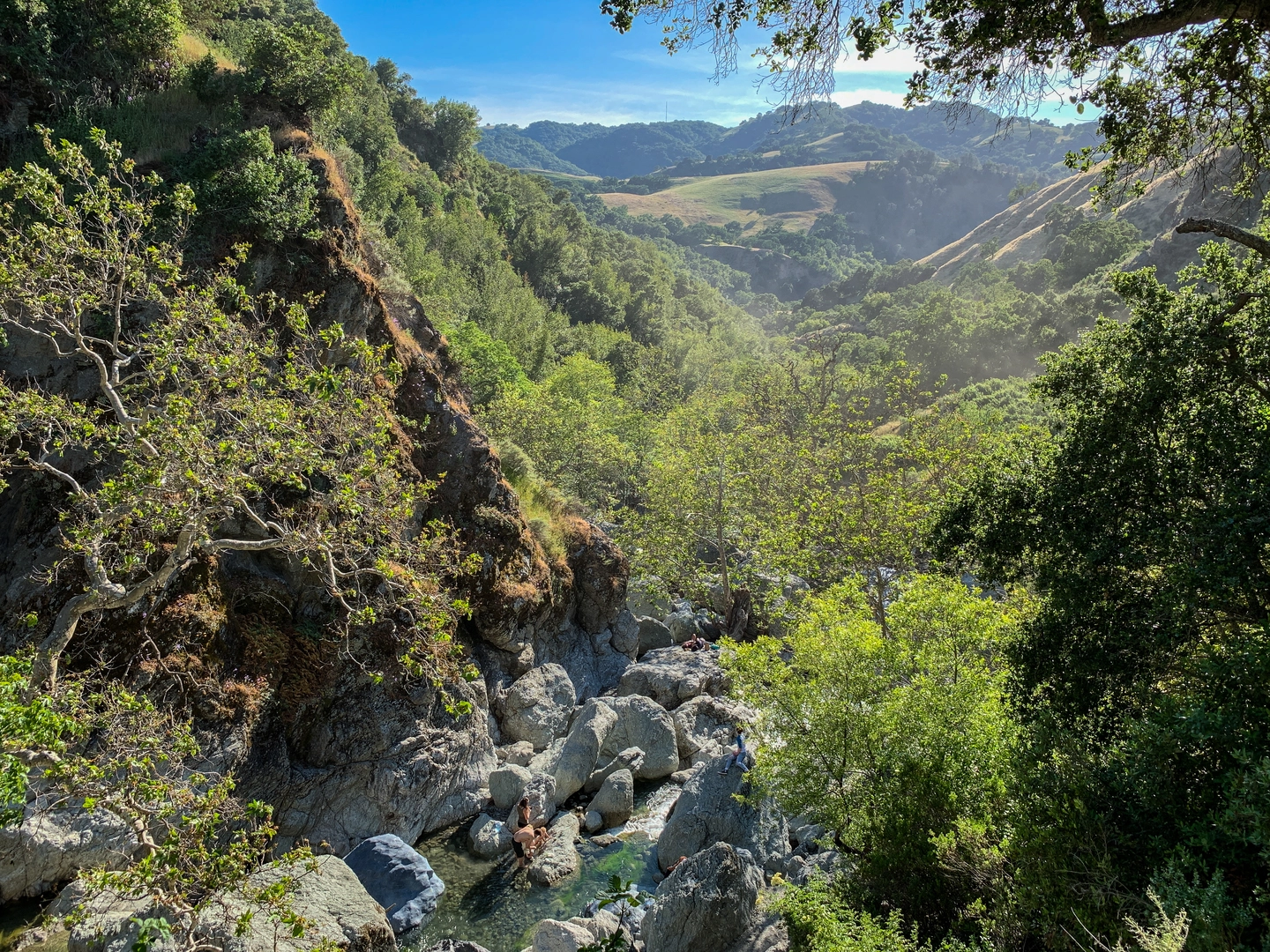 An image depicting the trail Alameda Creek and McCorkle Loop Trail and its surrounding area.