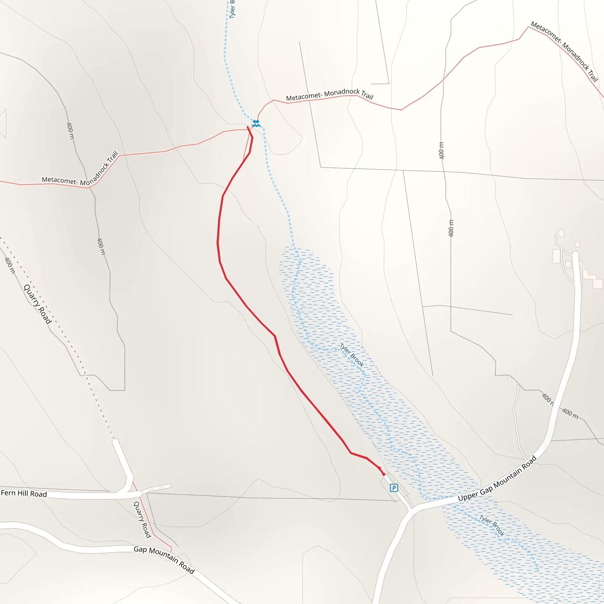 Fern Hill mobile static map