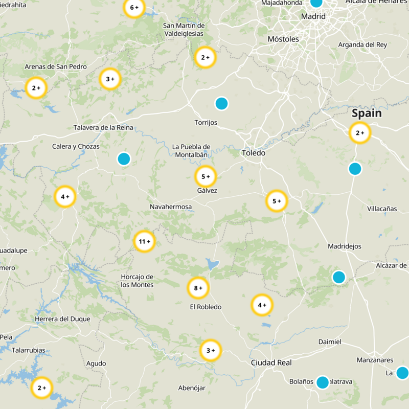Menasalbas Static Map