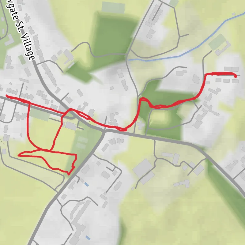 Hike from Hatfield mobile static map