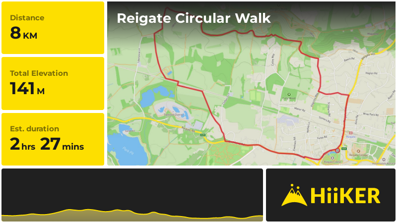 Reigate Circular Walk | Surrey | England