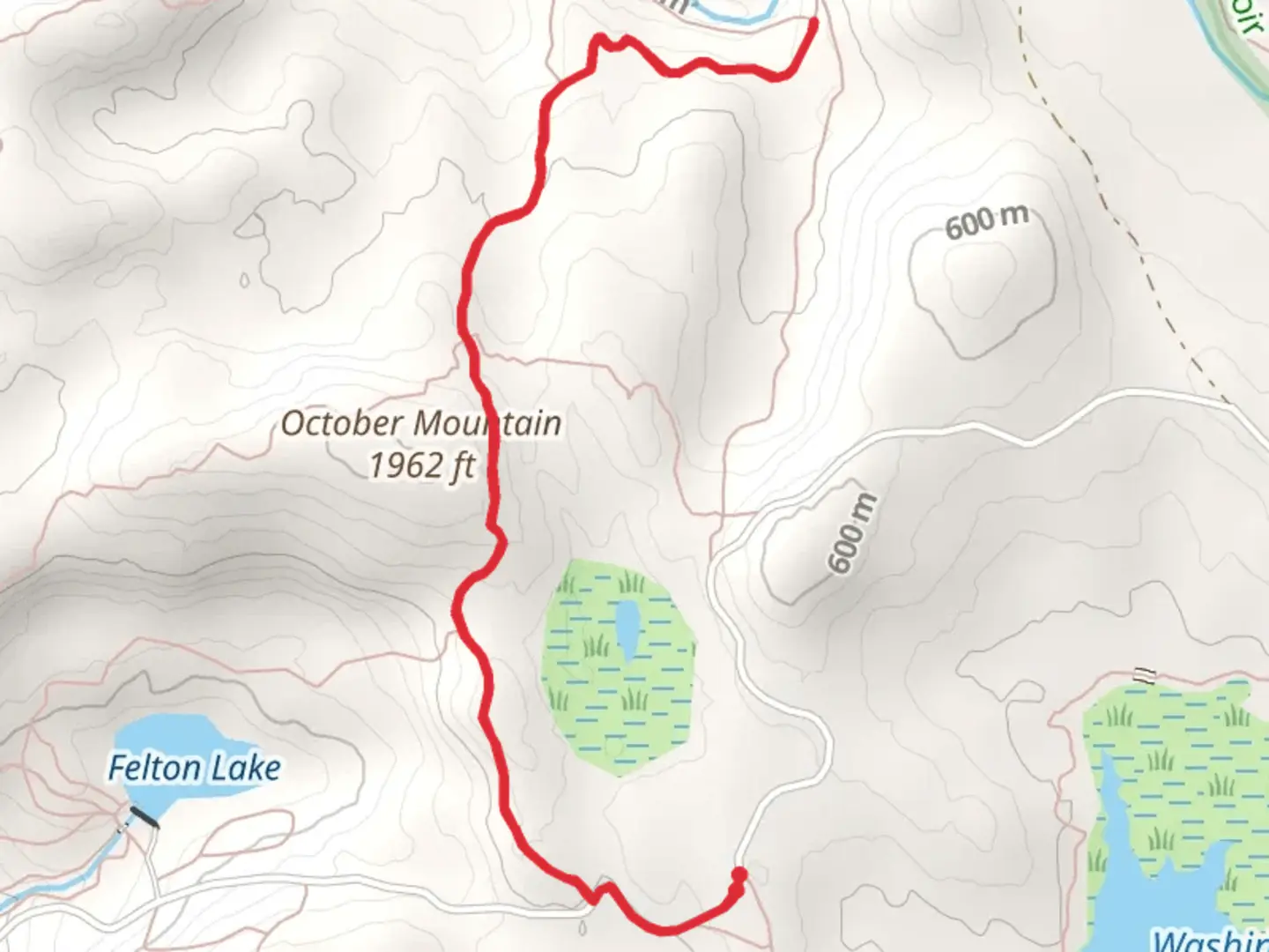 An image depicting the trail Felton Trail and its surrounding area.