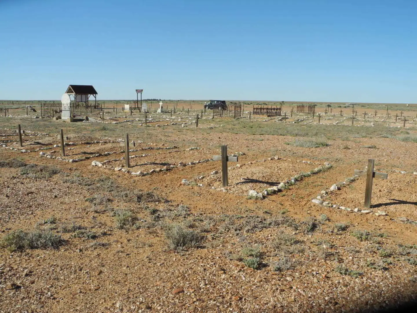An image depicting the trail Farina Town Walking Trail and its surrounding area.