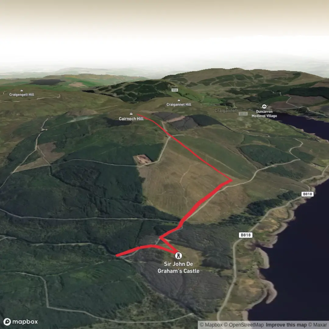 An image depicting the trail G63 - Jun 14 and its surrounding area.