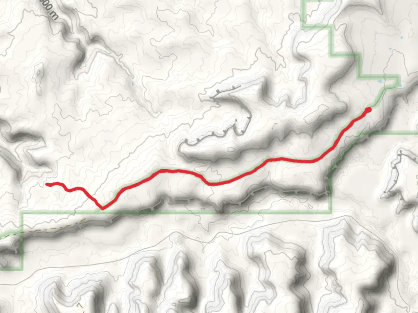 An image depicting the trail Jones Canyon Trail and its surrounding area.