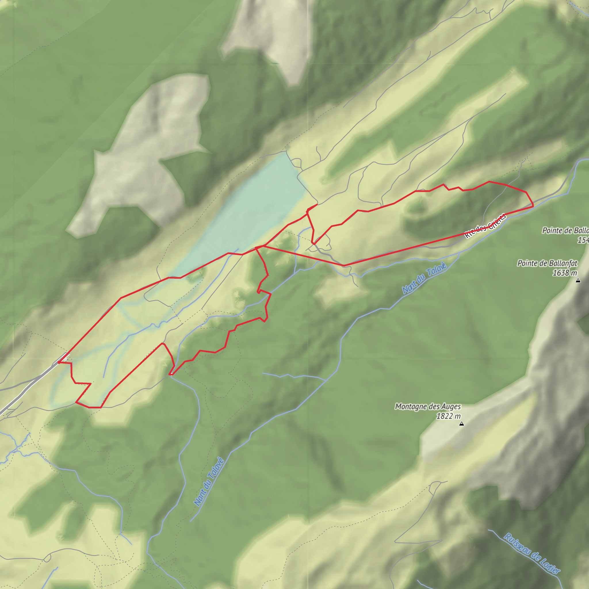 A la découverte du Plateau des Glières mobile static map