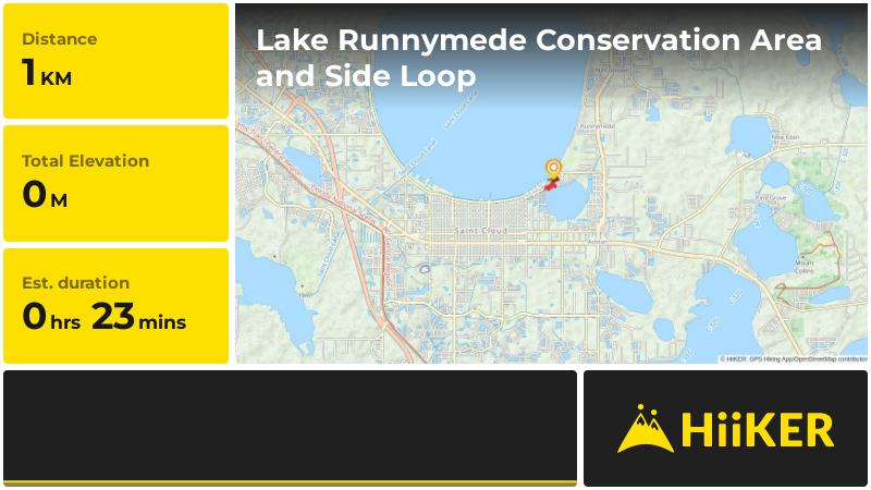 Lake Runnymede Conservation Area and Side Loop | Osceola County | Flor