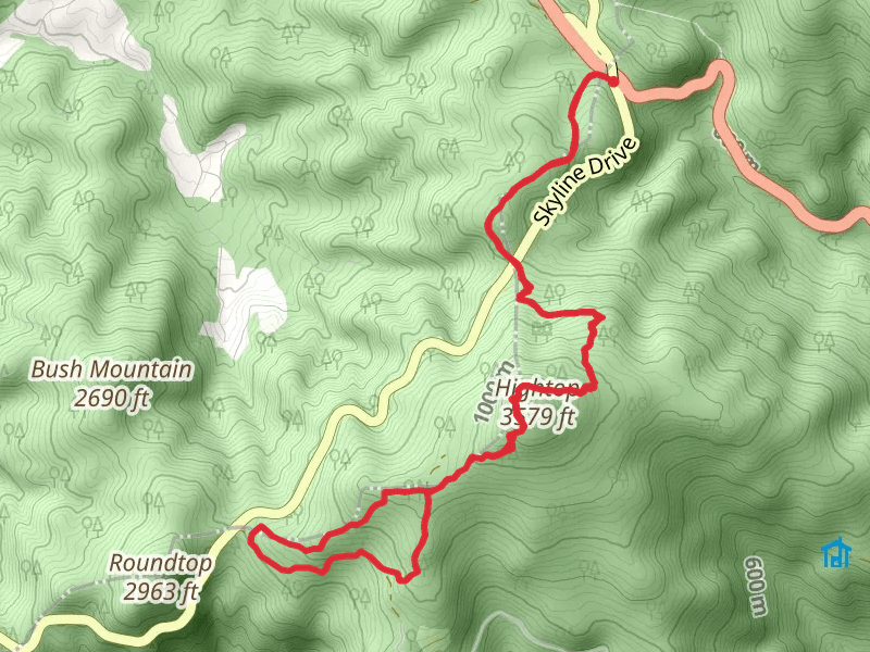 Smith Roach Gap via Appalachian Trail