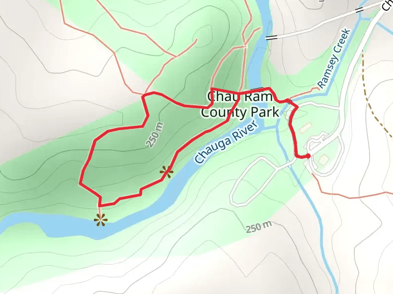 Chau Ram County Park Loop