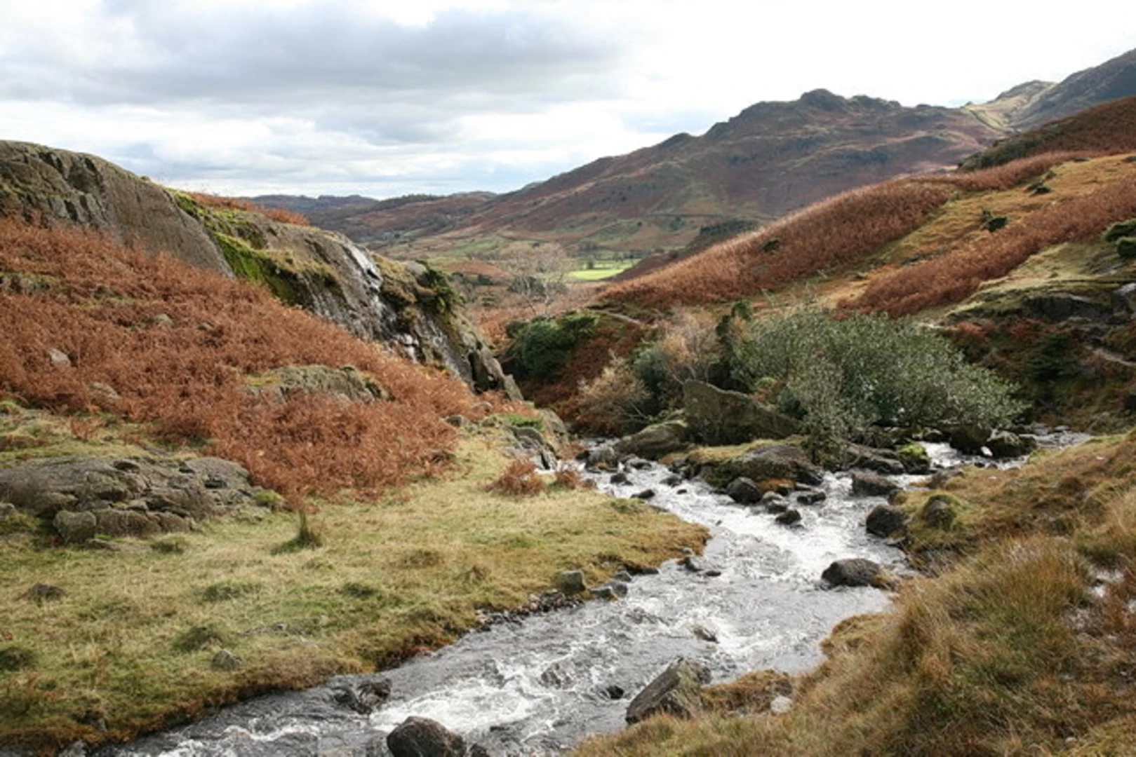 An image depicting the trail Blea Tarn Loop and its surrounding area.