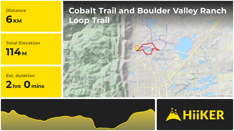 Cobalt Trail and Boulder Valley Ranch Loop Trail | Boulder County | Co