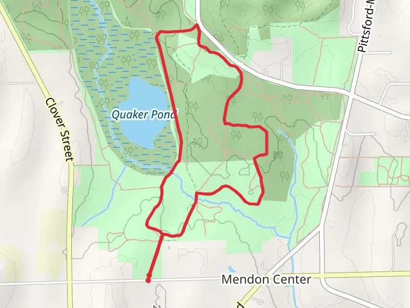 Quaker Pond and Southern Meadow Loop Trail