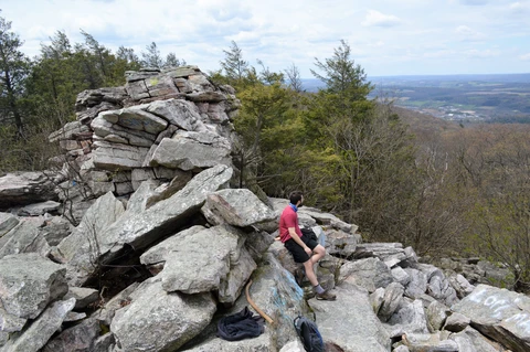 Bears Rocks via Appalachian Trail Out and Back