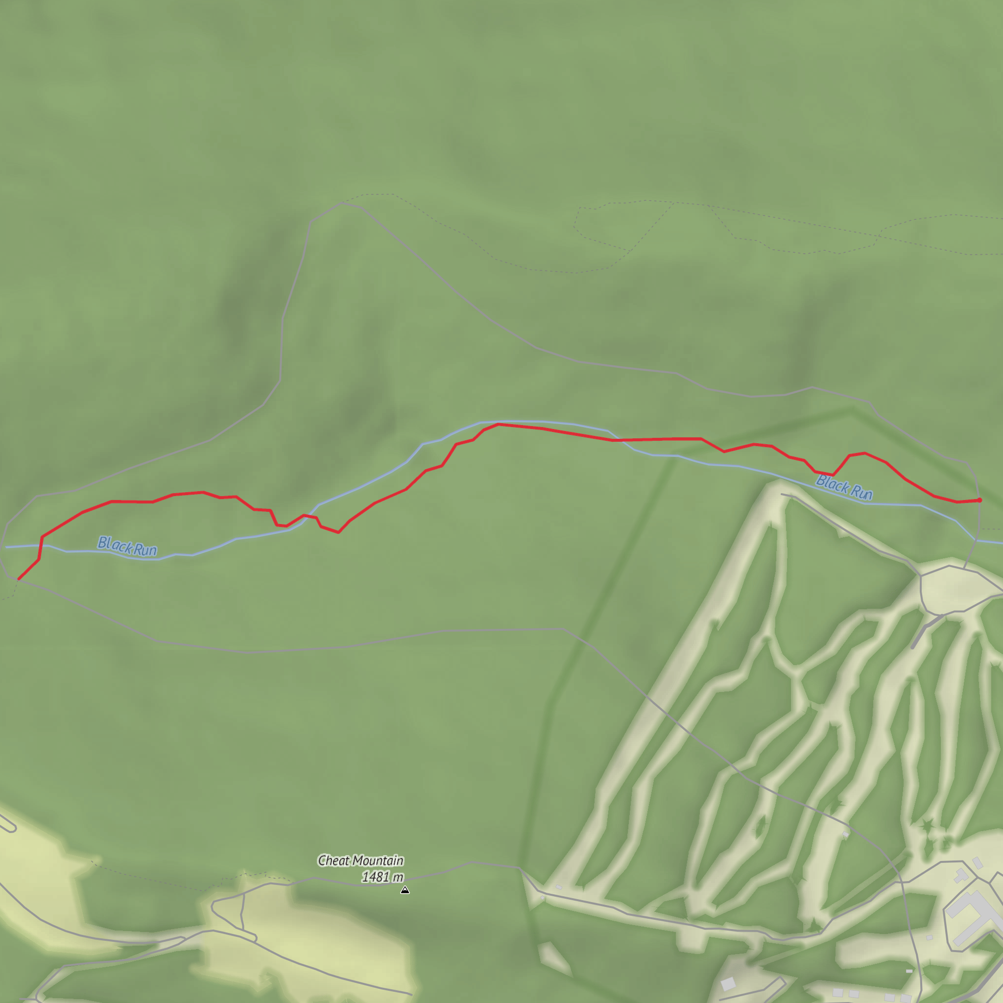 Lower Beaver Dam mobile static map