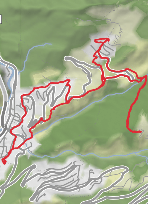 Camí de Certes i Cortals de Llumeneres  mobile static map
