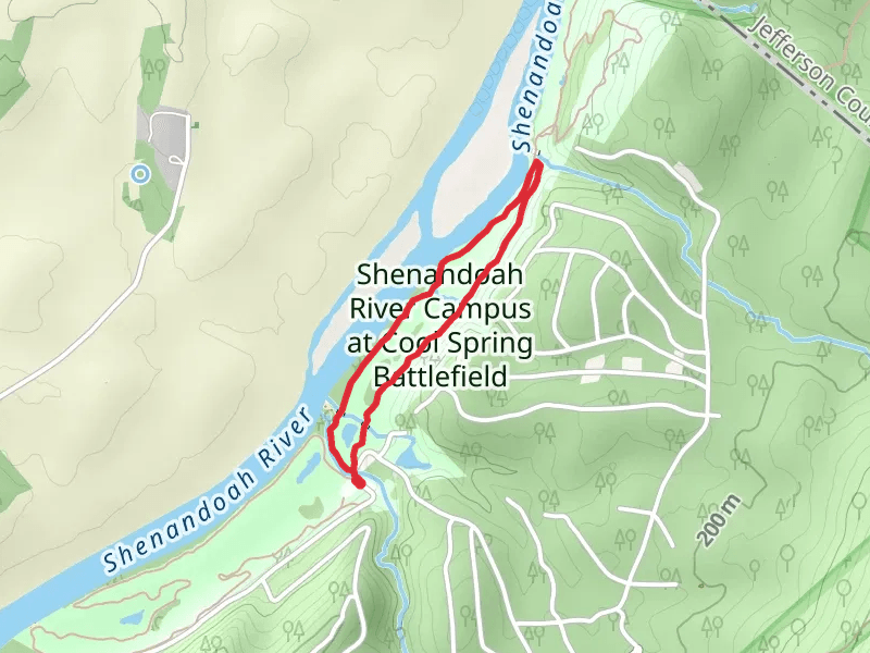 Shenandoah River Campus at Cool Spring Battlefield Loop - Long