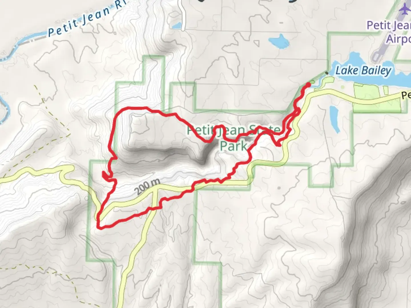 An image depicting the trail Boy Scout Loop Trail and its surrounding area.