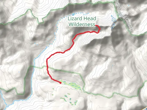 El Diente Peak via Kilpacker Basin Trail