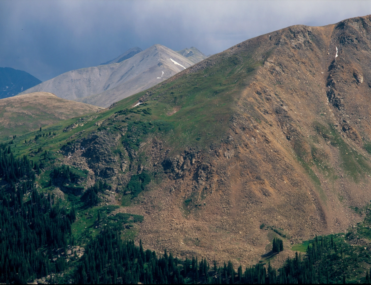 An image depicting the trail South Fork Pass Trail and its surrounding area.