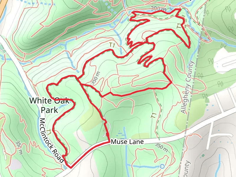 White Oak Park East Loop Trail