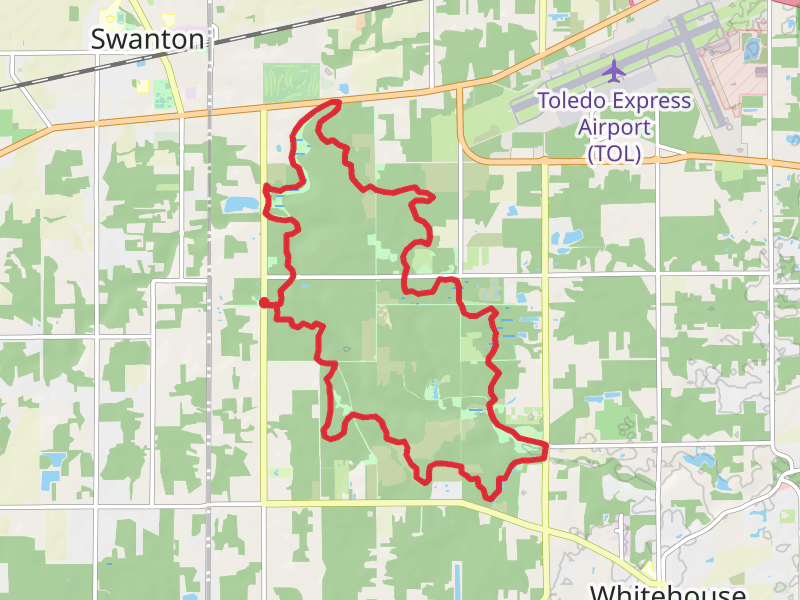 Oak Openings Hiking Trail Loop