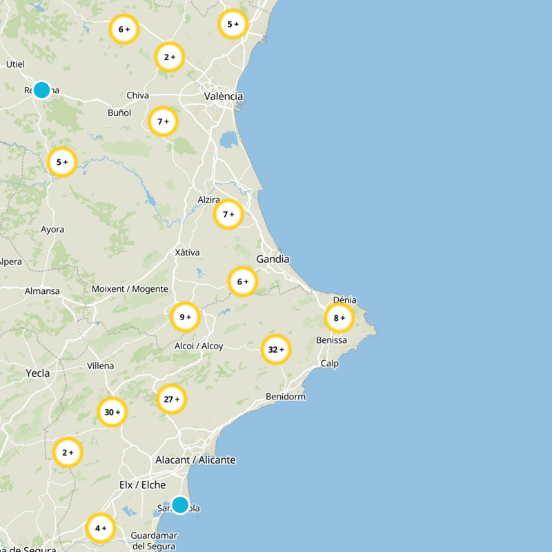La Font D'En Carròs Static Map